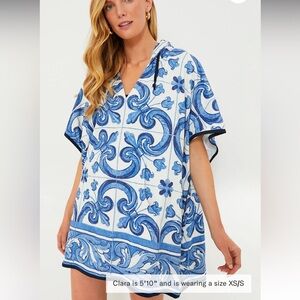 TNUCK BEACH
Majolica Terrycloth Coverup XS/S M/L XL/XXL